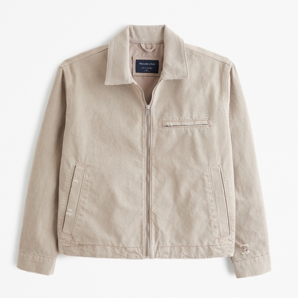 ABERCROMBIE ZIP WORKWEAR JACKET